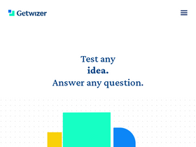 'getwizer.com' screenshot