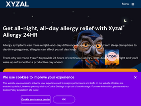 'xyzal.com' screenshot