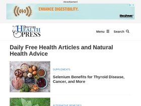 'doctorshealthpress.com' screenshot