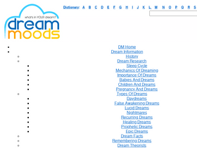'dreammoods.com' screenshot