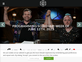 'critrole.com' screenshot