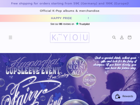 'k-you-shop.com' screenshot
