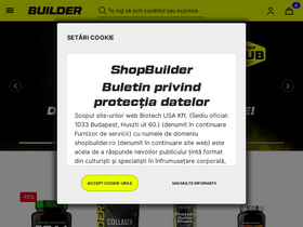 'shopbuilder.ro' screenshot