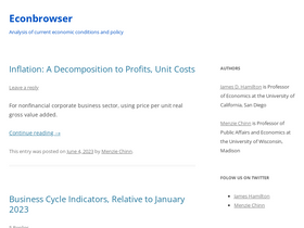 'econbrowser.com' screenshot