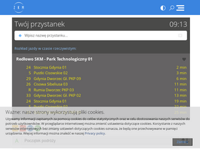 'zkmgdynia.pl' screenshot
