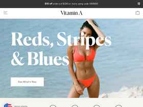 'vitaminaswim.com' screenshot