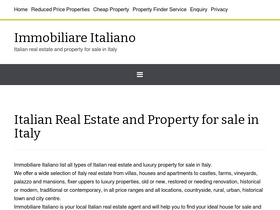 'immobiliareitaliano.com' screenshot