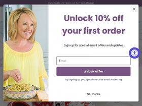 'temp-tations.com' screenshot