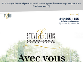'steveelkas.com' screenshot