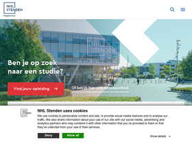 'nhlstenden.com' screenshot