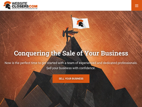 'websiteclosers.com' screenshot
