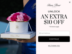 Glamfleur website screenshot