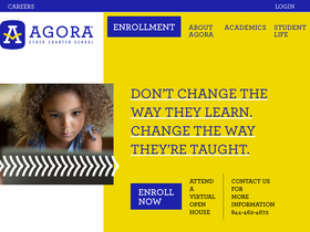 'agora.org' screenshot