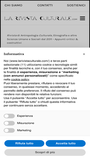 larivistaculturale.com
