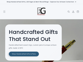 rudegrain.com homepage screenshot