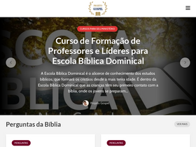 'projetogospel.com' screenshot