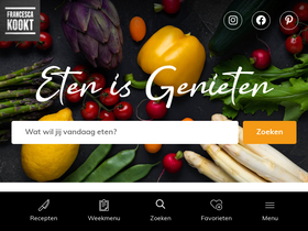 'francescakookt.nl' screenshot