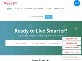 'yourdoorstep.co' screenshot