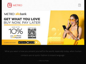 'metroindonesia.com' screenshot
