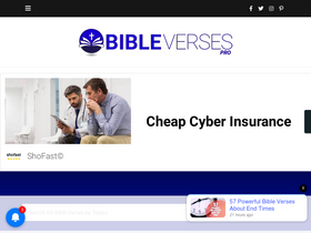 'bibleversespro.com' screenshot