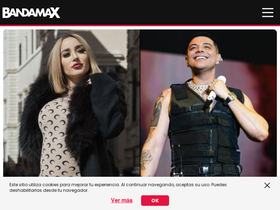 'bandamax.tv' screenshot