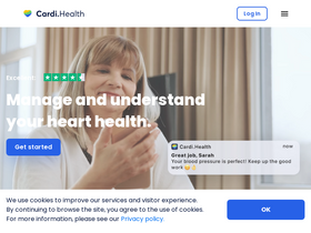 'cardi.health' screenshot