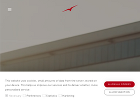 'vistajet.com' screenshot