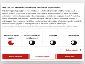 'klientskyportal.cz' screenshot