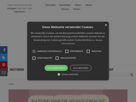 'handmadekultur.de' screenshot