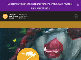 'artandwriting.org' screenshot