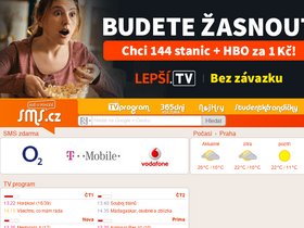 'sms.cz' screenshot