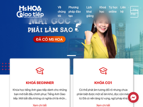 'mshoagiaotiep.com' screenshot