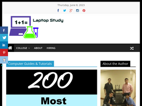 'laptopstudy.com' screenshot