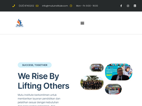 'mutuinstitute.com' screenshot