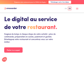 'innovorder.fr' screenshot