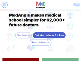 'medangle.com' screenshot