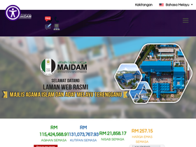 'maidam.gov.my' screenshot