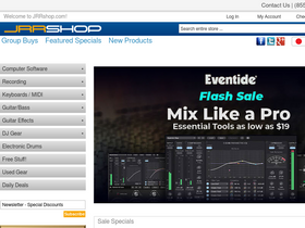 'jrrshop.com' screenshot