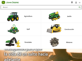 'deere.com.mx' screenshot