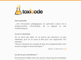 'architect.toxicode.fr' screenshot