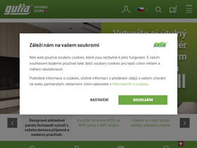 'guttashop.cz' screenshot