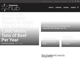 'singularityhub.com' screenshot