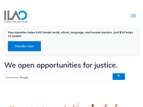 'illinoislegalaid.org' screenshot