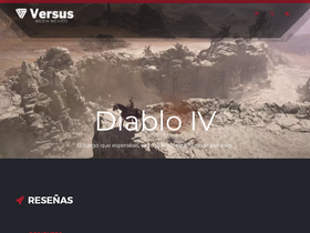 'versusmedia.mx' screenshot