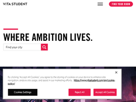 'vitastudent.com' screenshot