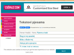 'cuspajz.com' screenshot
