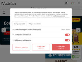 'maxandmrau.pl' screenshot