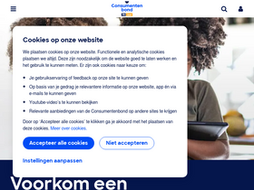 'consumentenbond.nl' screenshot
