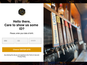 fretboardbrewing.com homepage screenshot