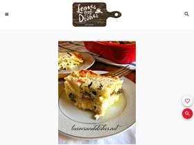 'loavesanddishes.net' screenshot